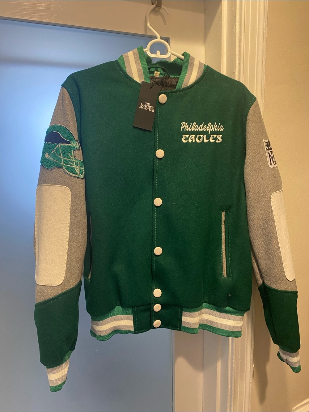 Philadelphia Eagles Varsity Jacket - Princess Diana Style